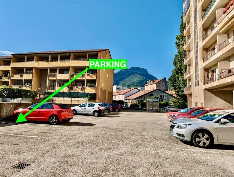 Excellent T2 - Moderne & Tout Equipe Avec Parking Grenoble Exterior foto